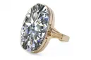 Aur galben 14K Zircon Inel Vintage Craft  vrc113y